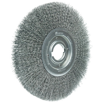 Weiler 06200 Cepillo de rueda - Rizado Acero cerda