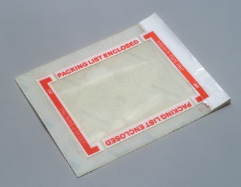 3M Scotch 8240P Transparente sobre naranja Polipropileno Almohadilla de cinta protectora de etiquetas - Ancho 5 pulg. - Altura 6 pulg. - Longitud 6 pulg. - 06954