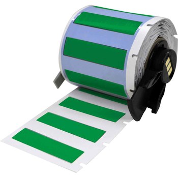 Imágen de Brady PermaSleeve Verde Transferencia térmica M6-250-175-342-GR Etiquetas termorretráctiles para cables y alambres (Imagen principal del producto)