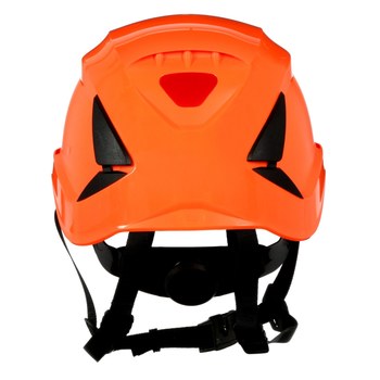 3M SecureFit X5000 X5007-ANSI Naranja Plástico Casco - Suspensión 6 puntos - Ajuste Trinquete - 076308-94304