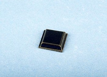 3M Bumpon SJ5007 Negro Parachoques/espaciador - 0.413 pulg. Anchura - 0.98 pulg. Altura - 62728