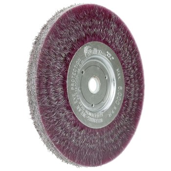 Weiler Polyflex 35105 Cepillo de rueda - Prensado encapsulado Acero cerda