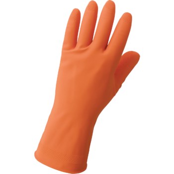 Global Glove Frogwear F180 Naranja XL Látex No compatible Guantes resistentes a productos químicos - acabado Grabado en diamante - Longitud 13 pulg. - 180f xl