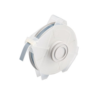 Imágen de Brady Gris Interior/exterior Poliéster Transferencia térmica 76654 Rollo de etiquetas para impresora de transferencia térmica continua (Imagen principal del producto)