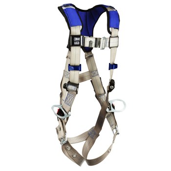 DBI-SALA ExoFit X100 Posicionamiento Arnés para el cuerpo 70804532284 - tamaño Grande - Gris - 18254