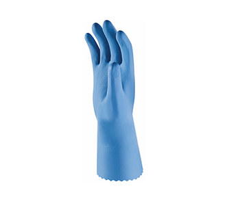 Imágen de Sperian Powercoat PC-LBL Azul Grande Látex Apoyado Guantes resistentes a productos químicos (Imagen principal del producto)