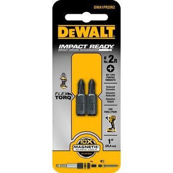 Imágen de Pedacito del destornillador Impact Ready FlexTorq DWA1PR2IR2 de Acero S2 Modificado 1 pulg. por de DEWALT (Imagen principal del producto)