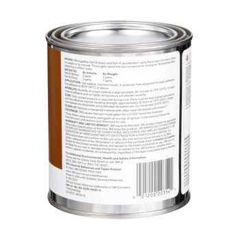 3M Scotch-Weld 2216 Gris Adhesivo epoxi - Base y acelerador (B/A) - 1 pt Kit - 20354