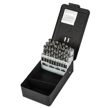 Imágen de Precision Twist Drill 118° Corte de mano derecha Acero de alta velocidad CR26 Juego de brocas de longitud de talón 5995604 (Imagen principal del producto)