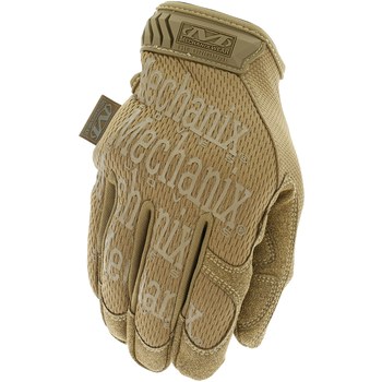 Mechanix Wear El original Coyote Pequeño Cuero Guantes de trabajo - 781513-61192