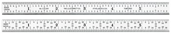 Imágen de Regla de acero totalmente flexible C316R-6 de Acero totalmente flexible 6 pulg. por de Starrett (Imagen principal del producto)