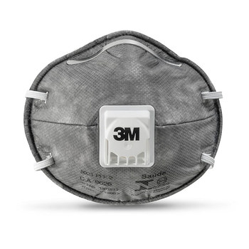 Imágen de 3M P2 8023 Gris Estándar Copa moldeada Respirador Desechable (Imagen principal del producto)
