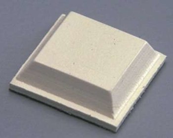 3M Bumpon SJ5508 Blanco Parachoques/espaciador - 0.5 pulg. Anchura - 0.12 pulg. Altura - 23267