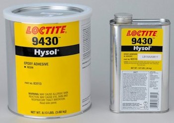 Loctite Hysol 9430 Blancuzco Adhesivo epoxi - Base y acelerador (B/A) - 10 lb Kit - 83113