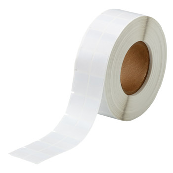 Imágen de Brady Transparente/Blanco Autoextinguible, Autolaminados Vinilo Transferencia térmica THT-117-427-5 Rollo de etiquetas para impresora de transferencia térmica troquelado (Imagen principal del producto)