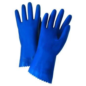 Imágen de West Chester 4344 Azul 9 Látex No compatible Guantes resistentes a productos químicos (Imagen principal del producto)