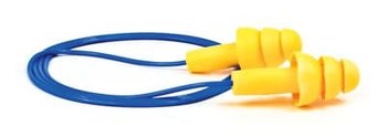 3M E-A-R UltraFit 340-4004 Tapones para los oídos 40003 - Universal - Espuma elastómera termoplástica - Amarillo - 25 dB