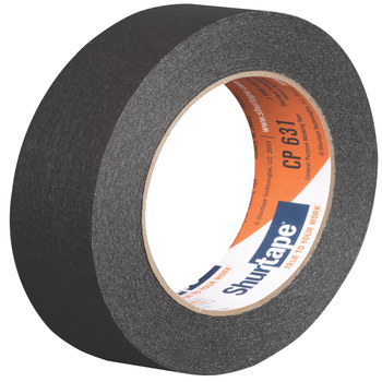 Shurtape CP 631 Negro Cinta adhesiva - 24 mm Anchura x 55 m Longitud - shurtape 189115