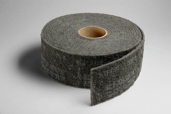 3M Scotch-Brite Rollo de lijado 64423 - 3 pulg. x 30 pies - Carburo de silicio - Mediano