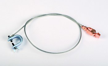 Imágen de Justrite Cable de conexión a tierra para tambor (Imagen principal del producto)