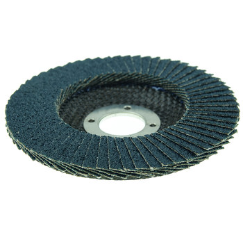 Weiler Wolverine Tipo 27 - Zirconio - 4-1/2 pulg - 36 - Muy áspero - 31401