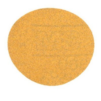 3M Hookit Recubierto Óxido de aluminio Amarillo Disco de velcro - Óxido de aluminio - 3 pulg. - P80 - Grueso - 00921