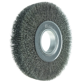 Weiler 03090 Cepillo de rueda - Rizado Acero cerda
