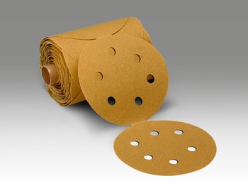 3M Stikit 14721 Rollo de discos PSA - 6 pulg. - 80 - Mediano - Óxido de aluminio