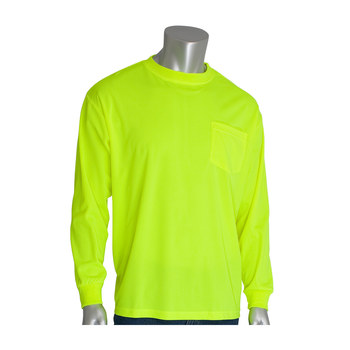 Imágen de PIP 310-1100-LY Amarillo Poliéster Camisa de alta visibilidad (Imagen principal del producto)