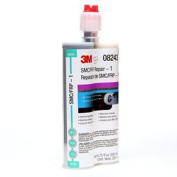3M Automix SMC/fibra de vidrio 08243 Base y acelerador (B/A) Adhesivo de uretano - Líquido 200 ml Cartucho