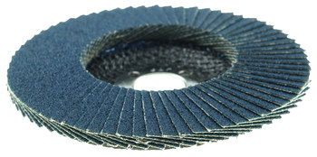 Weiler Wolverine Tipo 29 - Zirconia - 4 pulg. - 80 - Mediano - 31340