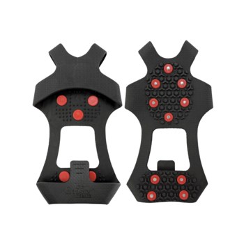 Global Glove Ice Gripster ITR3600 Cubrecalzado de tracción ITR3600-L - tamaño Grande - Negro/Rojo - itr3600 lg
