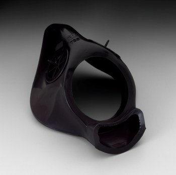 Imágen de 3M S7881 Negro Silicón ensamblaje de válvula/copa de nariz (Imagen principal del producto)