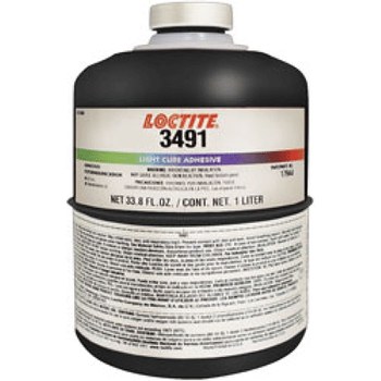 Loctite 3491 Ámbar Adhesivo acrílico, 1 L Botella | RSHughes.mx