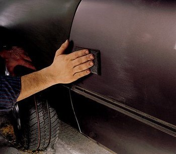 3M Scotch-Brite Almohadilla de mano 07777 - Carburo de silicio - 9 pulg. x 6 pulg.