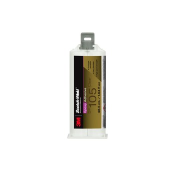 3M Scotch-Weld 105 Transparente Adhesivo epoxi - Base y acelerador (B/A) - 48.5 ml Cartucho - 08981