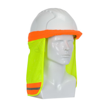 Imágen de PIP 396-700FR Amarillo de alta visibilidad Cubrenuca para casco (Imagen principal del producto)