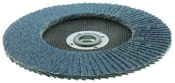 Weiler Wolverine Tipo 27 - Zirconio - 7 pulg. - 36 - Muy áspero - 31419