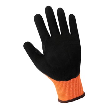 Global Glove Vise Gripster C.I.A. Naranja de alta visibilidad 2XG Nailon Guantes de trabajo - Pulgar reforzado - cia520mf 2xl