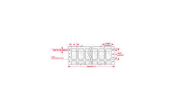 Imágen de Brady Datab Transparente/Blanco Vinilo Matriz de puntos DAT-30-292-10 Etiqueta de impresora de etiquetas de puntos (Imagen principal del producto)
