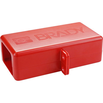 Brady BatteryBlock Dispositivo de bloqueo de cable LOTO-100 - Rojo - 63039