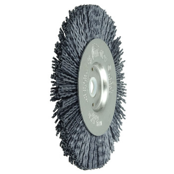 Weiler Bore-Rx 86165 Cepillo de rueda - Rizado redondo Nailon cerda