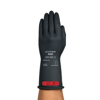 Ansell ActivArmr Rig R011BUL Negro 9 Guantes aislantes eléctricos - Longitud 11 pulg. - 764906-39440
