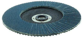 Weiler Wolverine Tipo 27 - Zirconia - 7 pulg. - 60 - Mediano - 31421