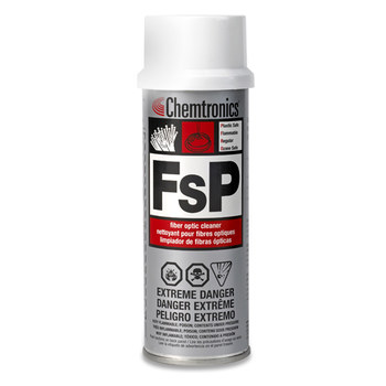 Chemtronics Limpiador de fibra óptica - Rociar 5 oz Lata de aerosol - FSP850