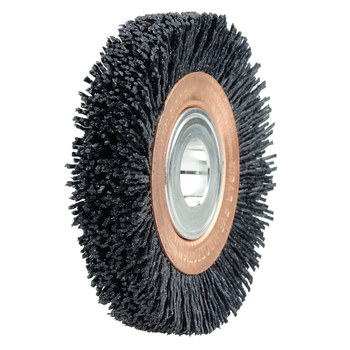 Weiler Burr-Rx 31240 Cepillo de rueda - Rizado redondo Nailon cerda
