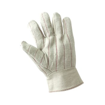 Global Glove Heat Handler CIA317inT Blanco Universal Algodón Guantes de trabajo - c30bt mens
