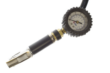 Imágen de Manómetro de inflado, dial, 0-160 psi, manguera de 12", mandril de doble pie TGC1348 de por de Coilhose (Imagen principal del producto)