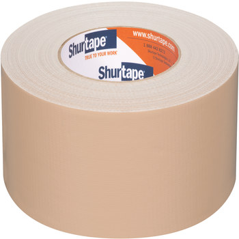 Shurtape PC 618 Beige Cinta para ductos - 72 mm Anchura x 55 m Longitud - 10 mil Espesor - shurtape 207706