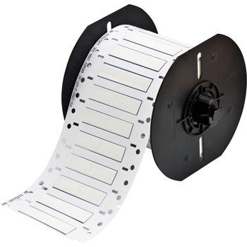 Imágen de Brady Permasleeve Blanco Termocontraíble, Autoextinguible Transferencia térmica B33-250-2-342-2 Manga para impresora de transferencia térmica troquelada (Imagen principal del producto)